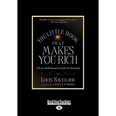 The Little Book That Makes You Rich: A Proven Market-Beating Formula for Growth Investing (Large Print 16pt)