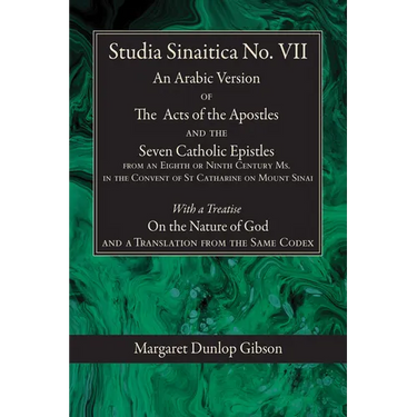 Studia Sinaitica No. VII