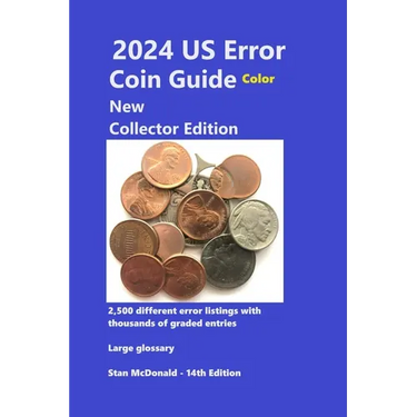 2024 US Error Coin Guide - New Collector Edition - Color