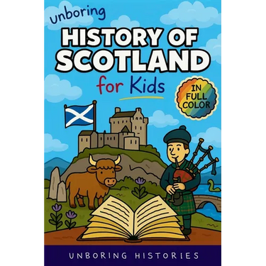 Unboring History of Scotland for Kids: Funny, Interesting, Concise Guide to Clans, Castles, and Kilts You Won't Believe Are True