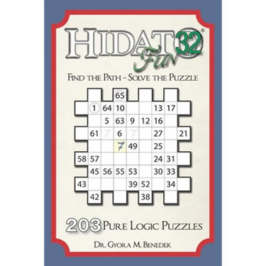 Hidato fun 32: 203 New Logic Puzzles