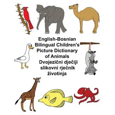 English-Bosnian Bilingual Children's Picture Dictionary of Animals