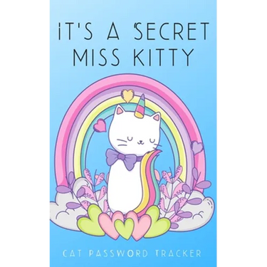 It's A Secret Miss Kitty: Small Cat Password Tracker