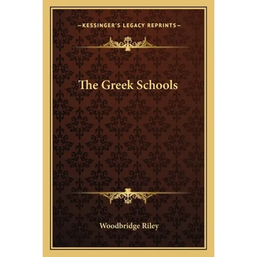 The Greek Schools