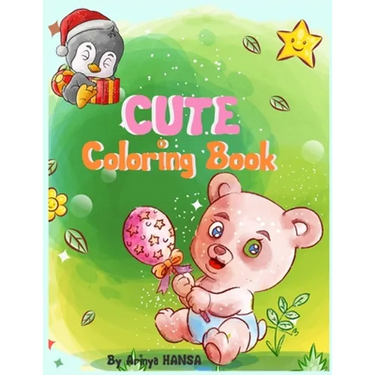 Cute Coloring Book: Gorgeous Coloring Book with Beautiful animals for girls Ages 4-8
