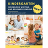 Kindergarten Workbook Writing And Beginner Reading Sight Word Sentences Level 1 English Punjabi: 100 Easy readers cvc phonics spelling readiness handw