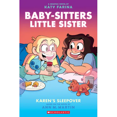 Karen's Sleepover: A Graphic Novel (Baby-Sitters Little Sister #8): Volume 8