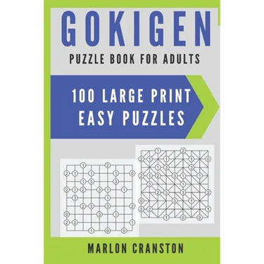 Gokigen Puzzle Book For Adults: 100 Large Print Easy Puzzles for Gokigen Lovers