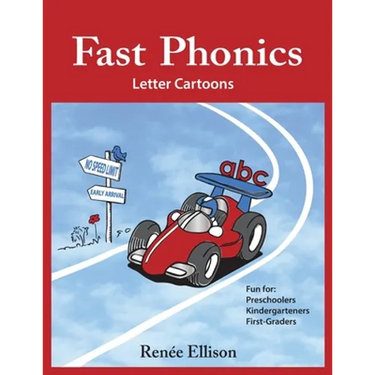 Fast Phonics Letter Cartoons: Fun for preschoolers, kindergartners and first graders