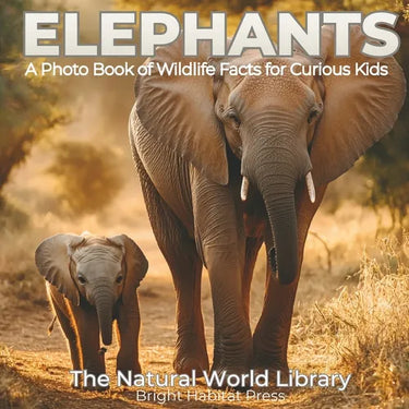 Elephants: A Photo Book of Wildlife Facts for Curious Kids