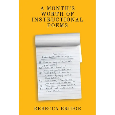 A Month's Worth of Instructional Poems