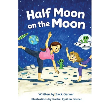 Half Moon on the Moon