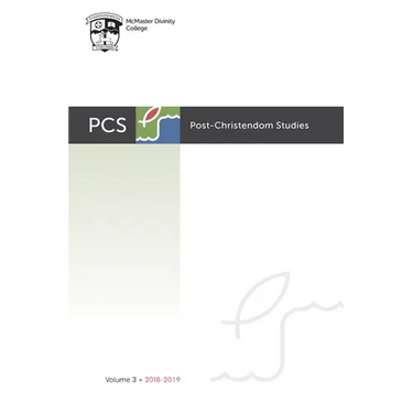 Post-Christendom Studies: Volume 3