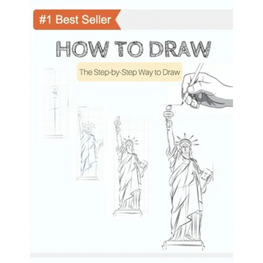 How to Draw: Anyone Can Draw World's Landmarks with this Book! The Step by Step Book to Draw World's Landmarks