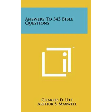 Answers To 343 Bible Questions