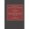 Handbook of Political Science Research on Sub-Saharan Africa: Trends from the 1960s to the 1990s