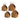Woven Metasequoia Wood Basket with Handles (Set of 4)