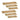 Natural Wooden Nesting Tray (Set of 6)