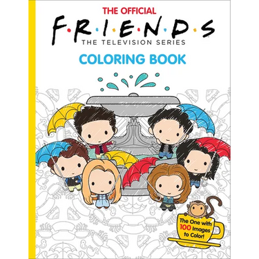 The Official Friends Coloring Book: The One with 100 Images to Color!
