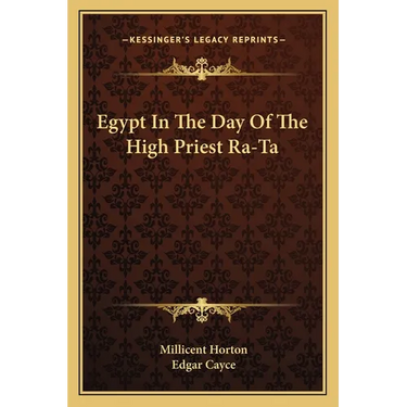 Egypt In The Day Of The High Priest Ra-Ta