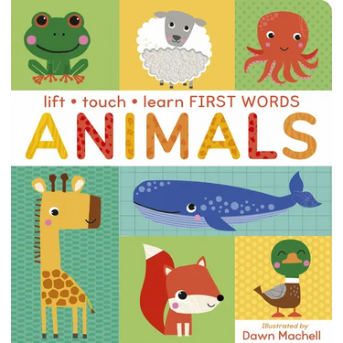 Lift Touch and Learn First Words: Animals