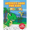 Jumbo Dinosaur Coloring and Activity Book for Kids Ages 4-8: Includes Counting, Matching Games, Mazes, Coloring Pages, Dot to Dot, Word Searches, Draw