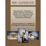Pennsylvania, Petitioner, V. Eddie Jackson and Ronald Garrett. U.S. Supreme Court Transcript of Record with Supporting Pleadings