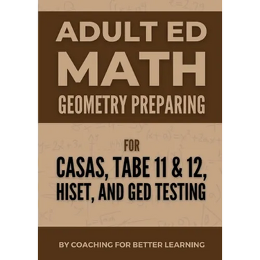 Adult Ed Math: Geometry