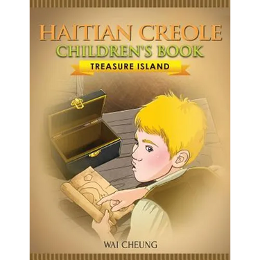 Haitian Creole Children's Book: Treasure Island