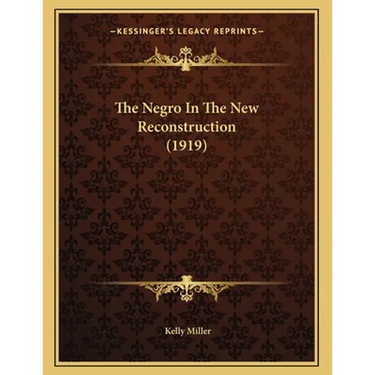 The Negro In The New Reconstruction (1919)
