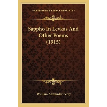 Sappho In Levkas And Other Poems (1915)