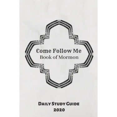 Come Follow Me Book of Mormon Daily Study Guide 2020: Marble Cover Edition