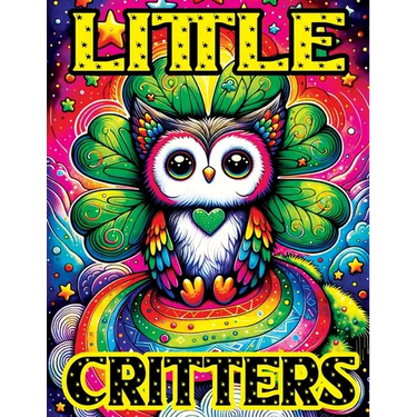 Little Critters: Coloring Book witch Enchanted, Adorable Fantasy Animals to Color, Where Each Page Brings Cute Creatures to Life