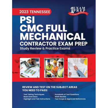 2023 Tennessee PSI CMC Full Mechanical: 2023 Study Review & Practice Exams