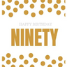 Happy 90th Birthday Guest Book (Hardcover): Happy 90th Birthday Guest book, party and birthday celebrations decor, memory book, ninety birthday, happy