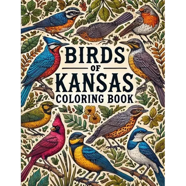 Birds of Kansas Coloring Book