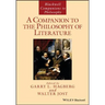 A Companion to the Philosophy of Literature