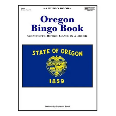 Oregon Bingo Book: Complete Bingo Game In A Book