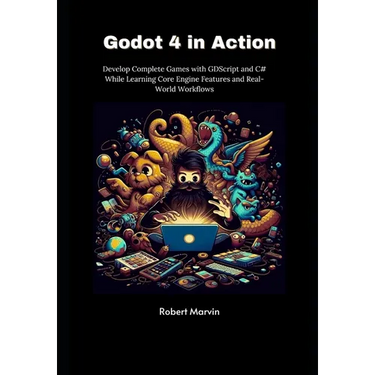 Godot 4 in Action: Develop Complete Games with GDScript and C# While Learning Core Engine Features and Real-World Workflows