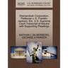 Shenandoah Corporation, Petitioner V. E. Franklin Jackson, Etc. U.S. Supreme Court Transcript of Record with Supporting Pleadings