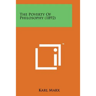 The Poverty of Philosophy (1892)