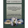 Corning Distilling Co V. U S U.S. Supreme Court Transcript of Record with Supporting Pleadings