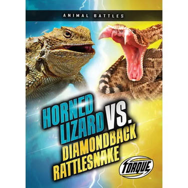 Horned Lizard vs. Diamondback Rattlesnake