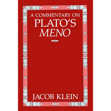 A Commentary on Plato's Meno