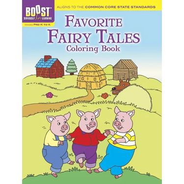Favorite Fairy Tales Coloring Book