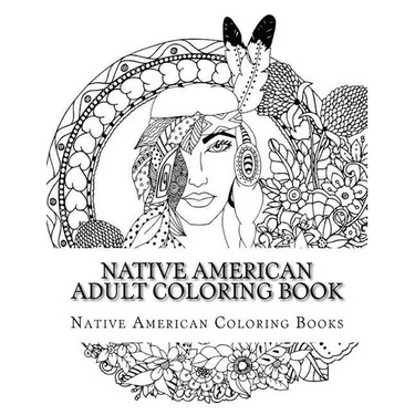 Native American Adult Coloring Book