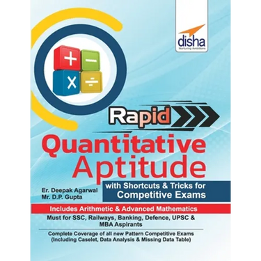Rapid Quantitative Aptitude - Book of Shortcuts & Tricks for Competitive Exams