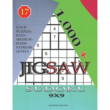 1,000 + sudoku jigsaw 9x9: Logic puzzles easy - medium - hard - extreme levels