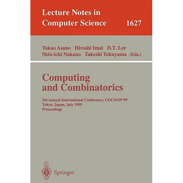 Computing and Combinatorics: 5th Annual International Conference, Cocoon'99, Tokyo, Japan, July 26-28, 1999, Proceedings