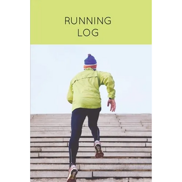 Running Log: Daily Training Journal & Personal Run Record Book Can Track Distance, Time & More, Runners Gift, Diary